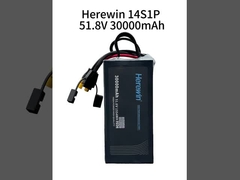 Il y a ici une batterie LiPo UAV de 30000mAh 14S 51.8V 25C en Soft Pack