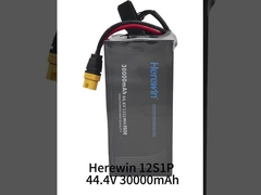 Ici, il y a une batterie de 12S 44.4V 25C 30000mAh.