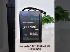 Herewin 12S 44.4V 22000mAh Lipo Drone batterie 25C Soft Pack