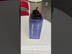 Il y a ici une batterie LiPo UAV de 30000 mAh 14S 53.2V 25C dans le pack doux
