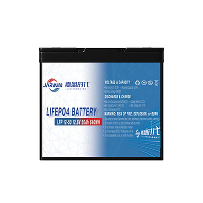 acheter Jarwin 12,8V 50Ah 12V remplacement acide de plomb batterie au lithium 0,64KWH 4S1P fabrication en ligne