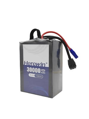 acheter 30C 30000mah Drone batterie au lithium 53,2V 14S batterie au lithium polymère fabrication en ligne