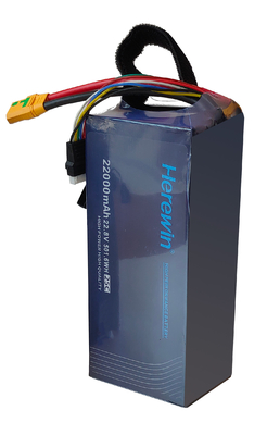6S 22000Mah LiHv Soft Pack Herewin Batterie 22,8V Pour les drones agricoles