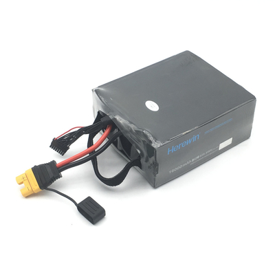 16000mAh 14S 51,8V 25C LiPo Uav Drone batterie Soft Pack 4,9 kg pour le secteur agricole