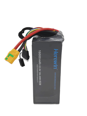 MSDS UN38.3 BIS 6S1P 25C Lipo Drone batterie de 16000 mAh 22,8 V