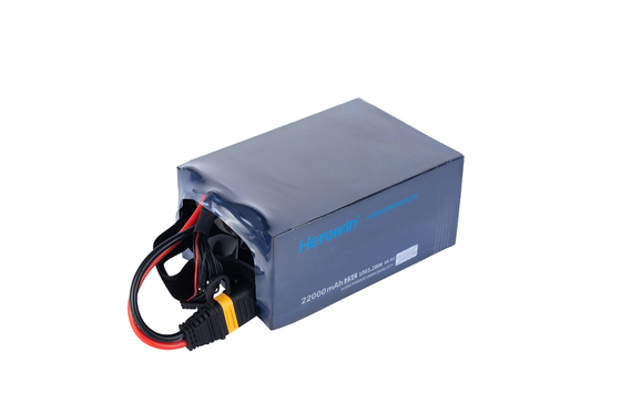 Herewin 12S1P 22Ah 45.6V Lipo Drone Batterie 25C Lipo Soft Pack batterie de vol intelligente
