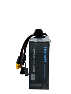 Herewin Batterie 14S 53.2V 16000mAh Soft Pack 25C LiPo Batterie Pour les drones