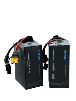 Herewin 14s Batterie 53,2V 22000mAh Pouch Soft Pack 25C LiHv Batterie Pour les drones
