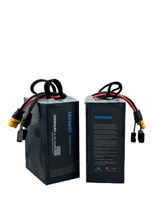 30000mAh Herewin batterie de vol intelligente 14 S 51,8 V 25C batterie LiPo UAV dans le pack doux