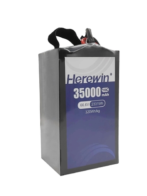 Herewin Batterie semi-solide 18S 66.6V 35000mAh Batterie de qualité fiable