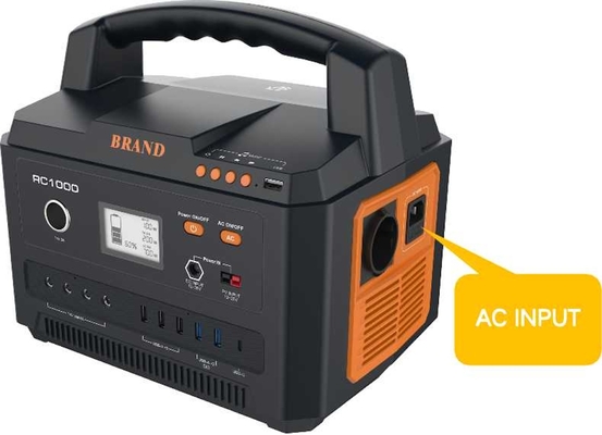 AC alimentation électrique portable pour le camping 699Wh centrale électrique portable pour les aventures en plein air
