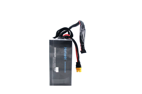 Uav Lipo Batteries 18S 30Ah LiHv Soft Pack Batterie 68.4V Batterie de drone 25C