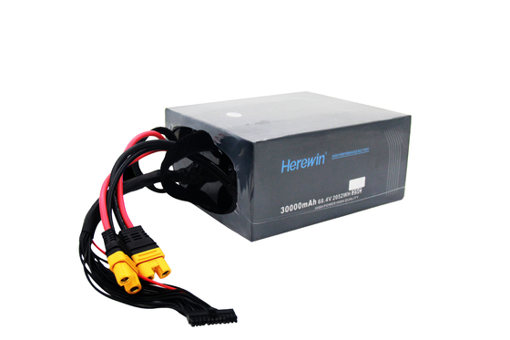 18S 68.4V 25C UAV LiHv Batterie dans le pack doux ici avec 30000mAh