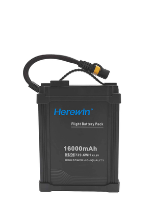 12s Lipo Pack ici avec 16000mah Lipo Batterie 45.6V 25C Pour le drone UAV intelligent
