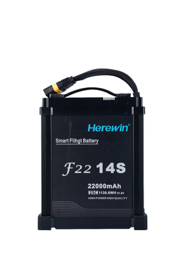 Batterie Lipo à haute performance 22000mAh 25C 51.8V Smart 14s avec prise AS150U pour drone agricole