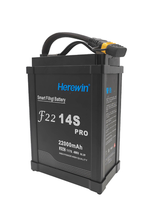 22000mah 14S 53.2 V 25C Drone agricole Uav Lipo batteries pour Uav Drone à pulvérisation