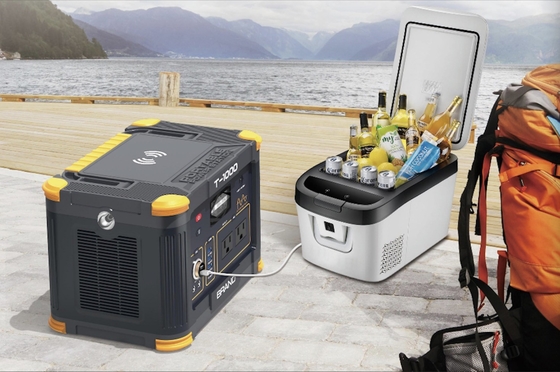 Pack de batterie portable de 519Wh avec prise de courant alternatif pour le camping
