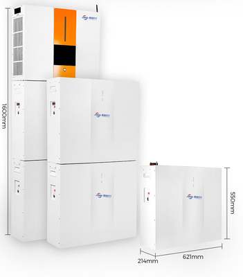 Système de batterie de stockage d'énergie à domicile tout en un 10.24KWH 51.2V 100Ah