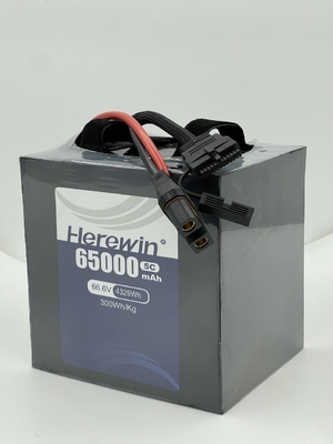 Herewin batterie semi-solide 18S 66.6V 65000mAh Une source d'alimentation à longue durée de vie avec une tension nominale de 66.6V