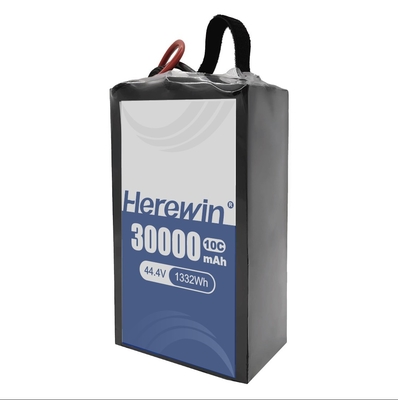 Batterie à l'état semi-solide de haute capacité 12S 44.4V 30000mAh pour une charge rapide et une longue durée de vie