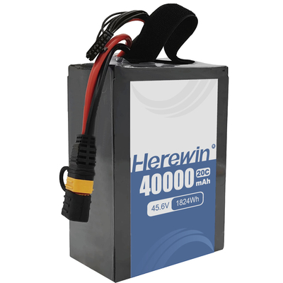 Herewin batterie semi-solide 12S 45,6V 40000mAh pour les drones hautes performances
